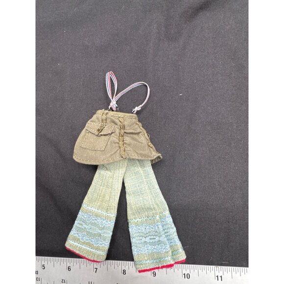 Bratz Tokyo A Go Fianna Replacement  Outfit With Denim Flare Pants & Orange Pom- - Picture 4 of 5